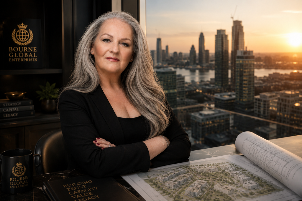Cassandra Bourne, Founder and CEO of Bourne Global Enterprises