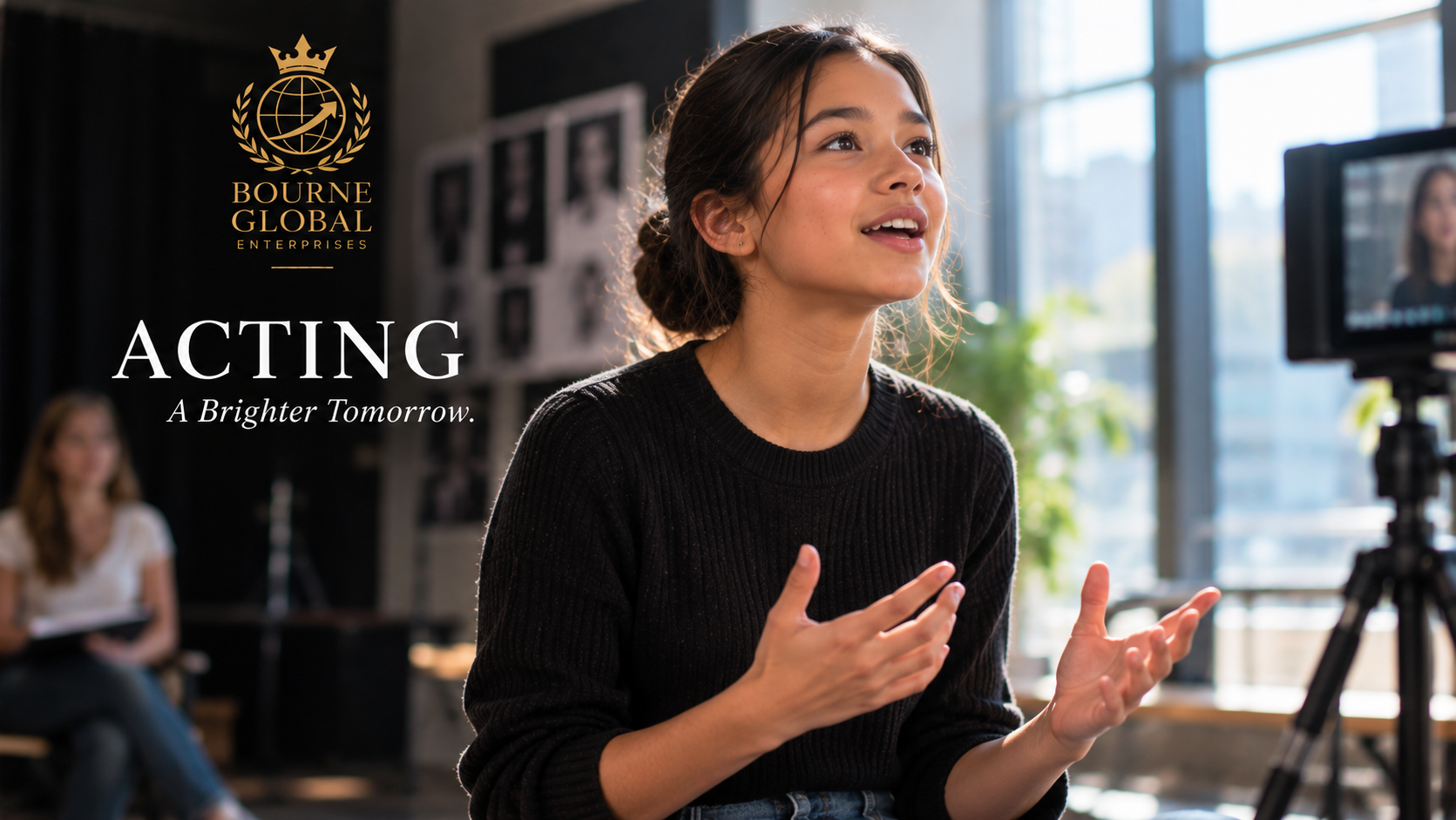 Developing actor growing in craft, confidence and artistic independence