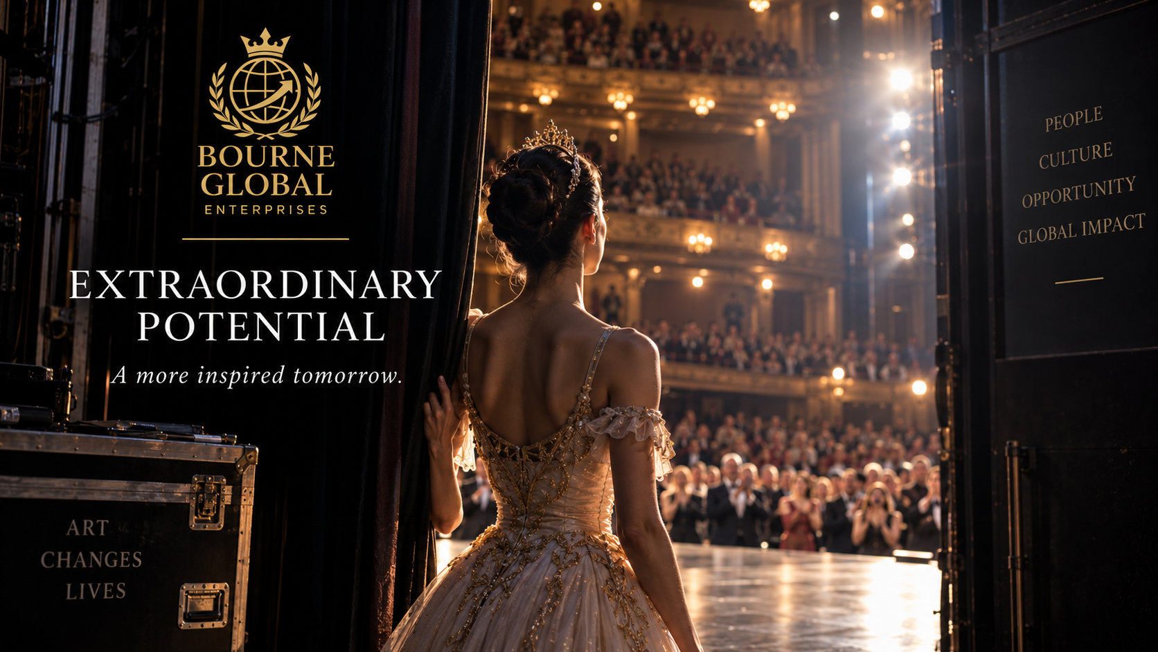 Advanced dancer preparing for a consequential next stage