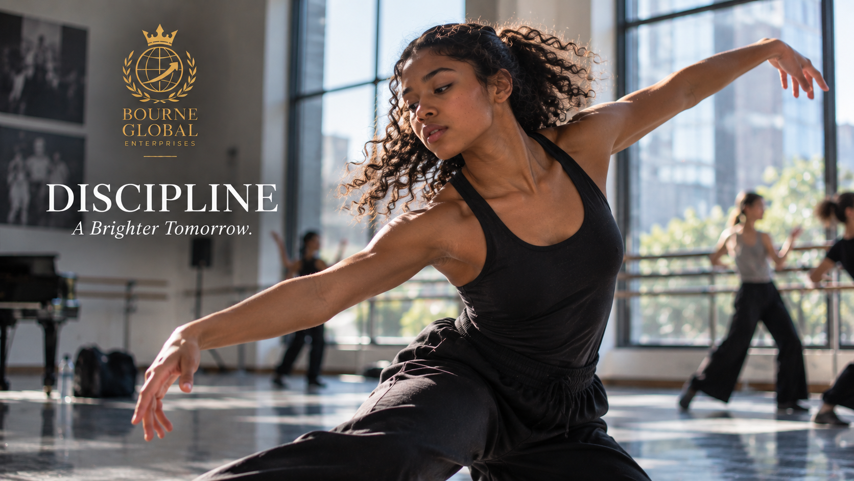 Young dancer developing discipline and artistic independence