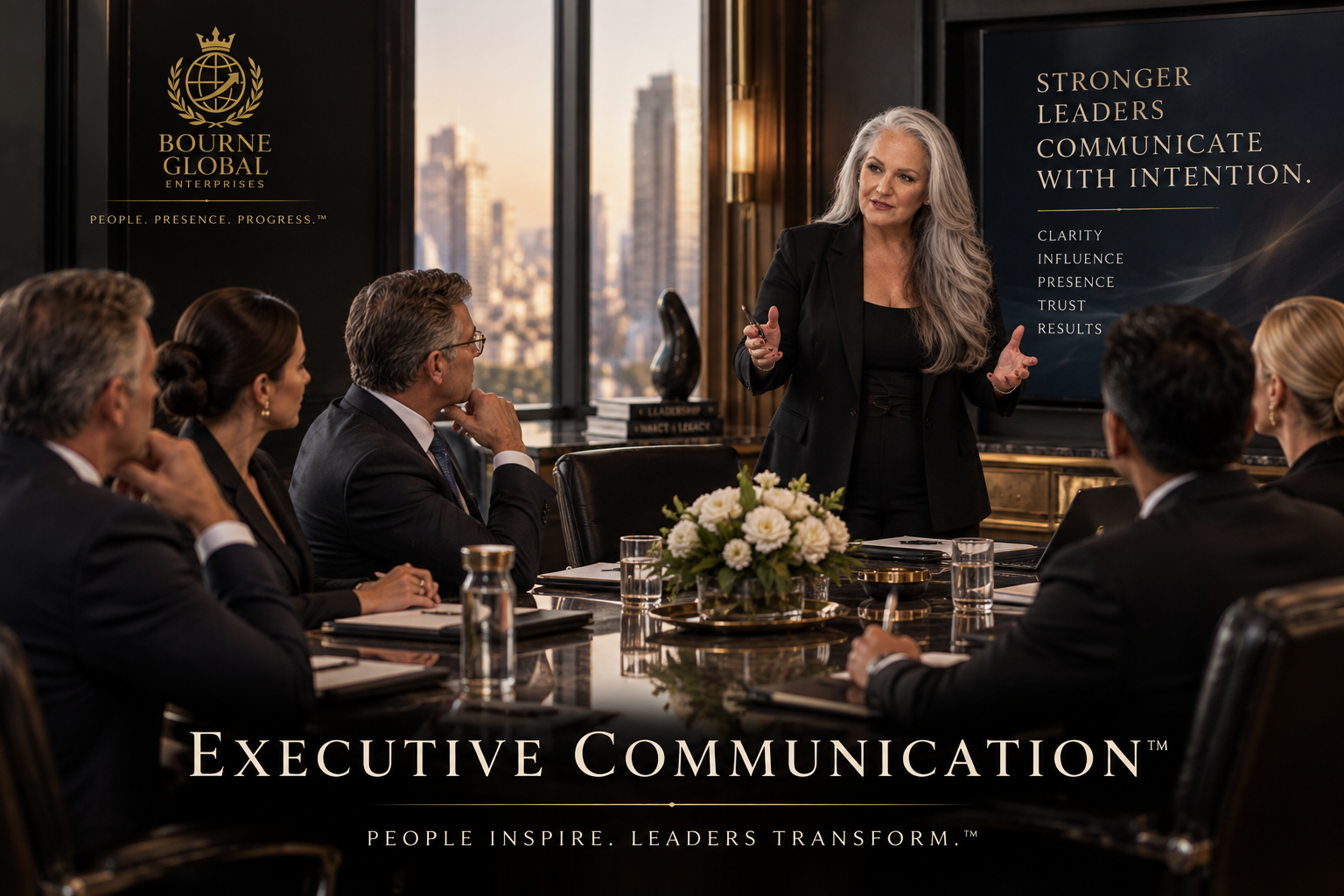 Executive communication development for a CEO leadership team