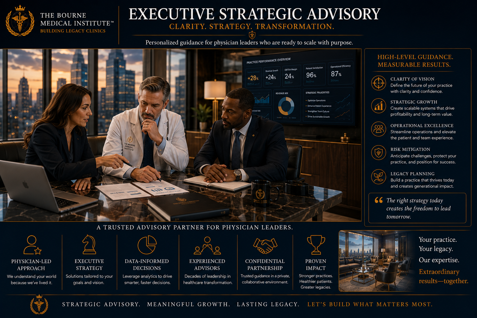BGE executive strategic advisory and enterprise leadership