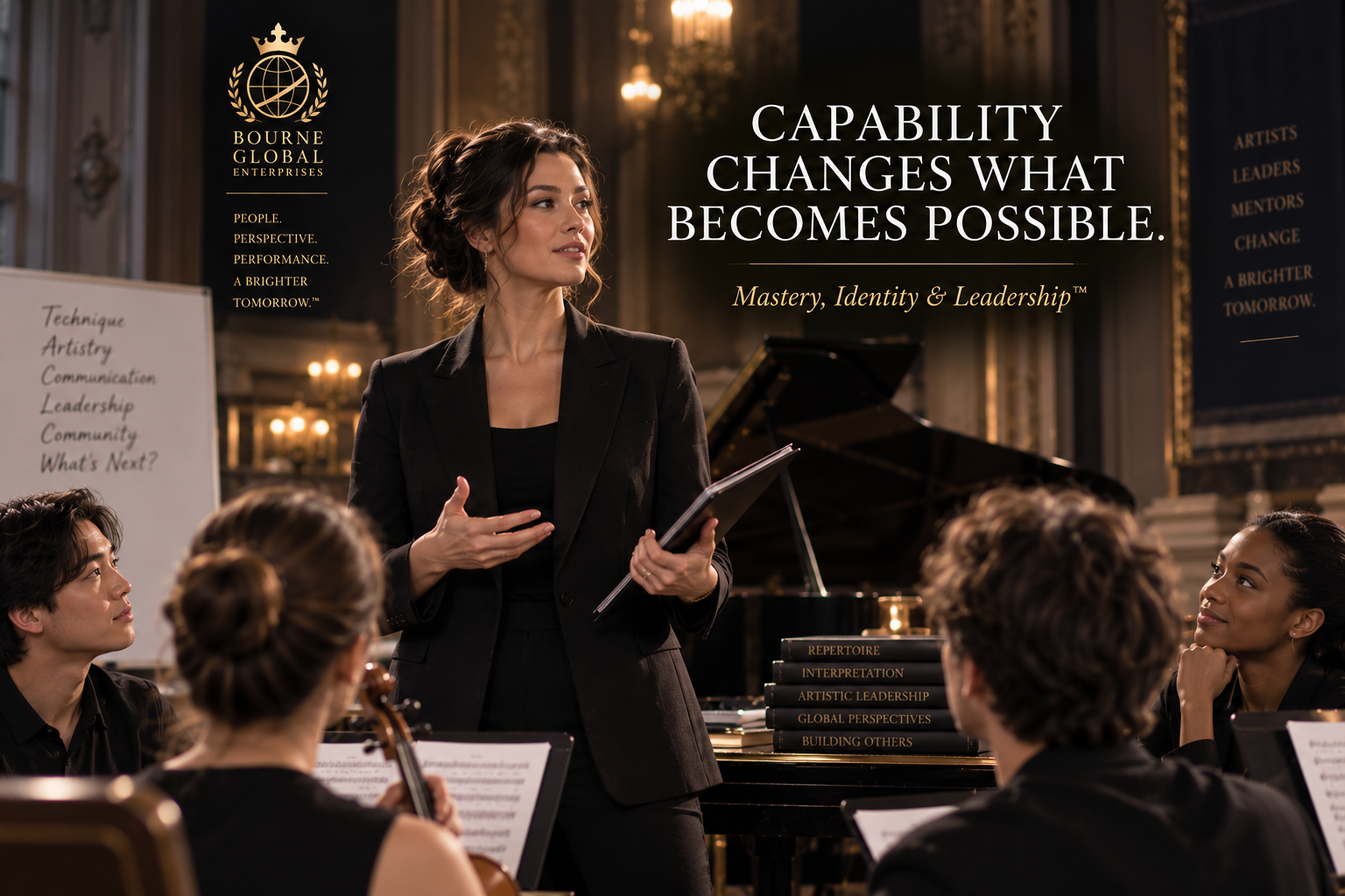 Mastery, Identity and Leadership — capability and responsibility