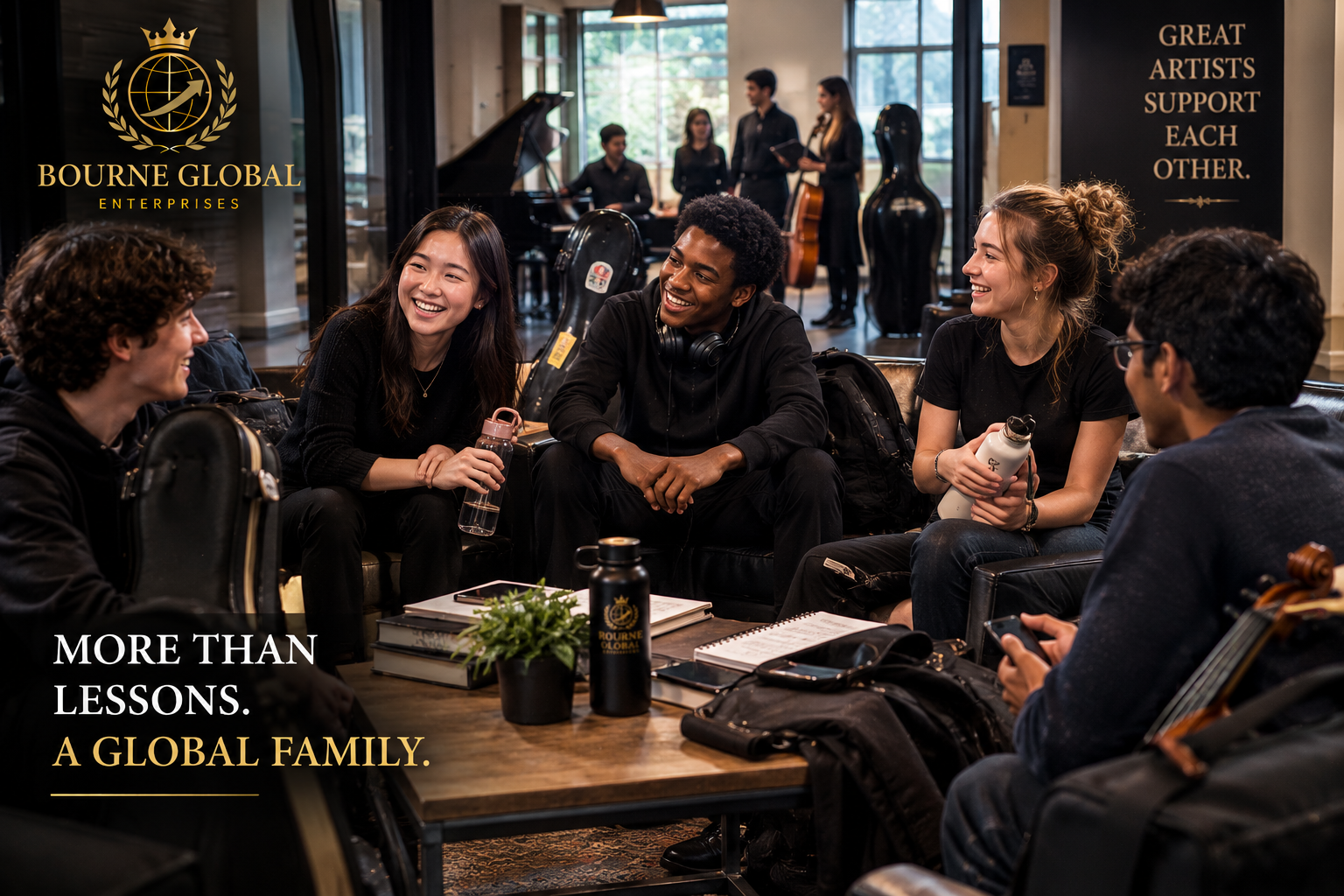Global community of young instrumental musicians